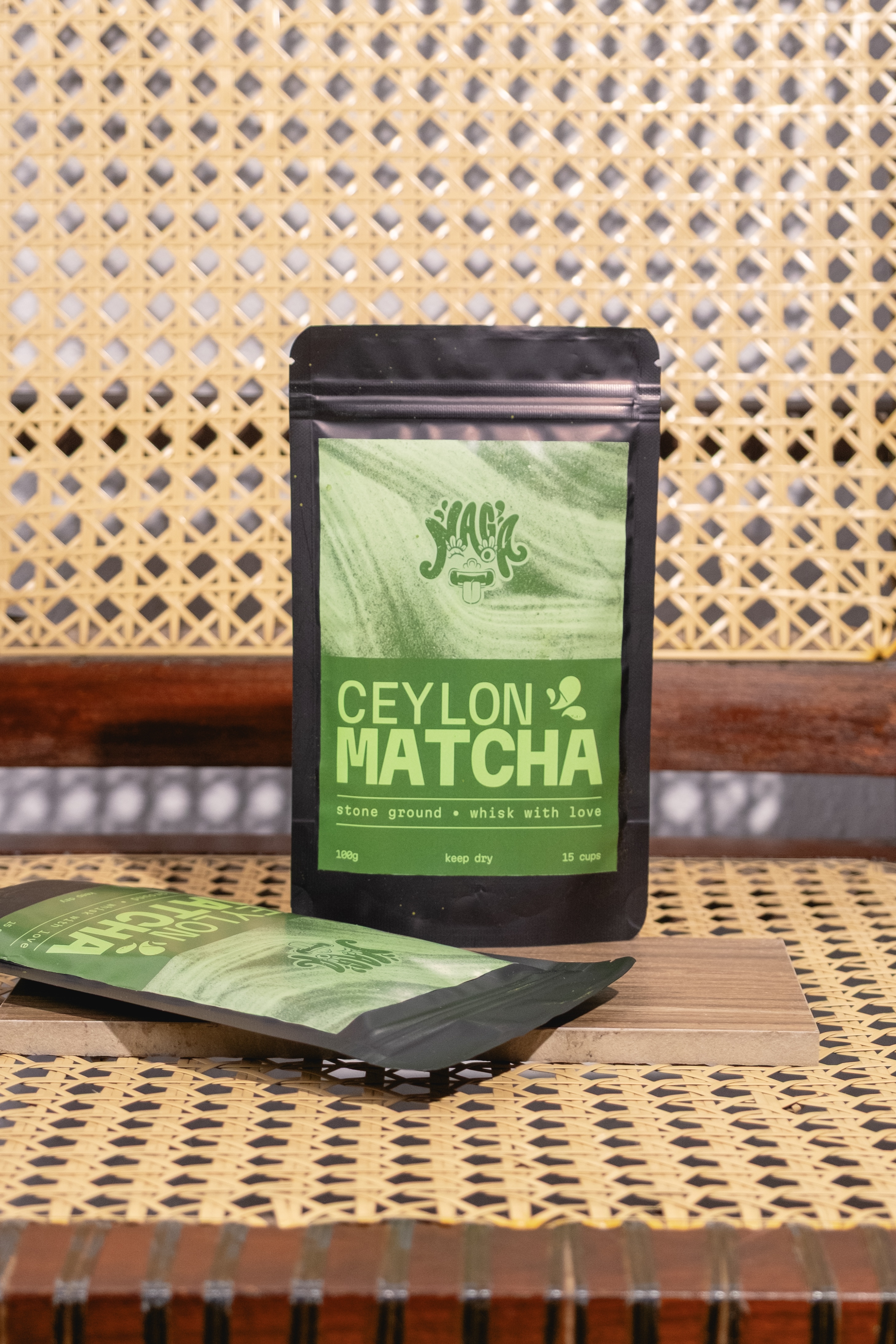 Naga Matcha 100g packet